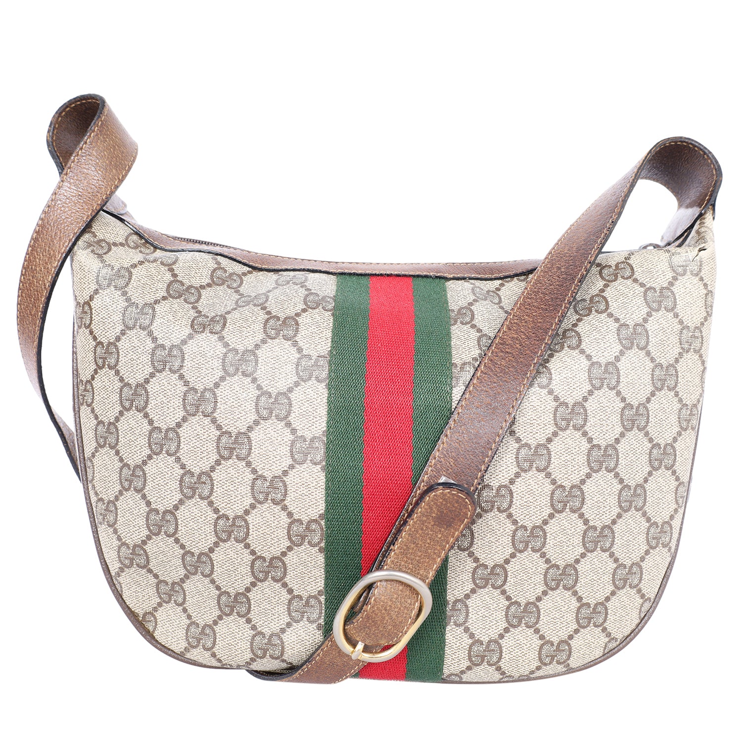 Used Authentic Gucci GG Large Hobo Bag