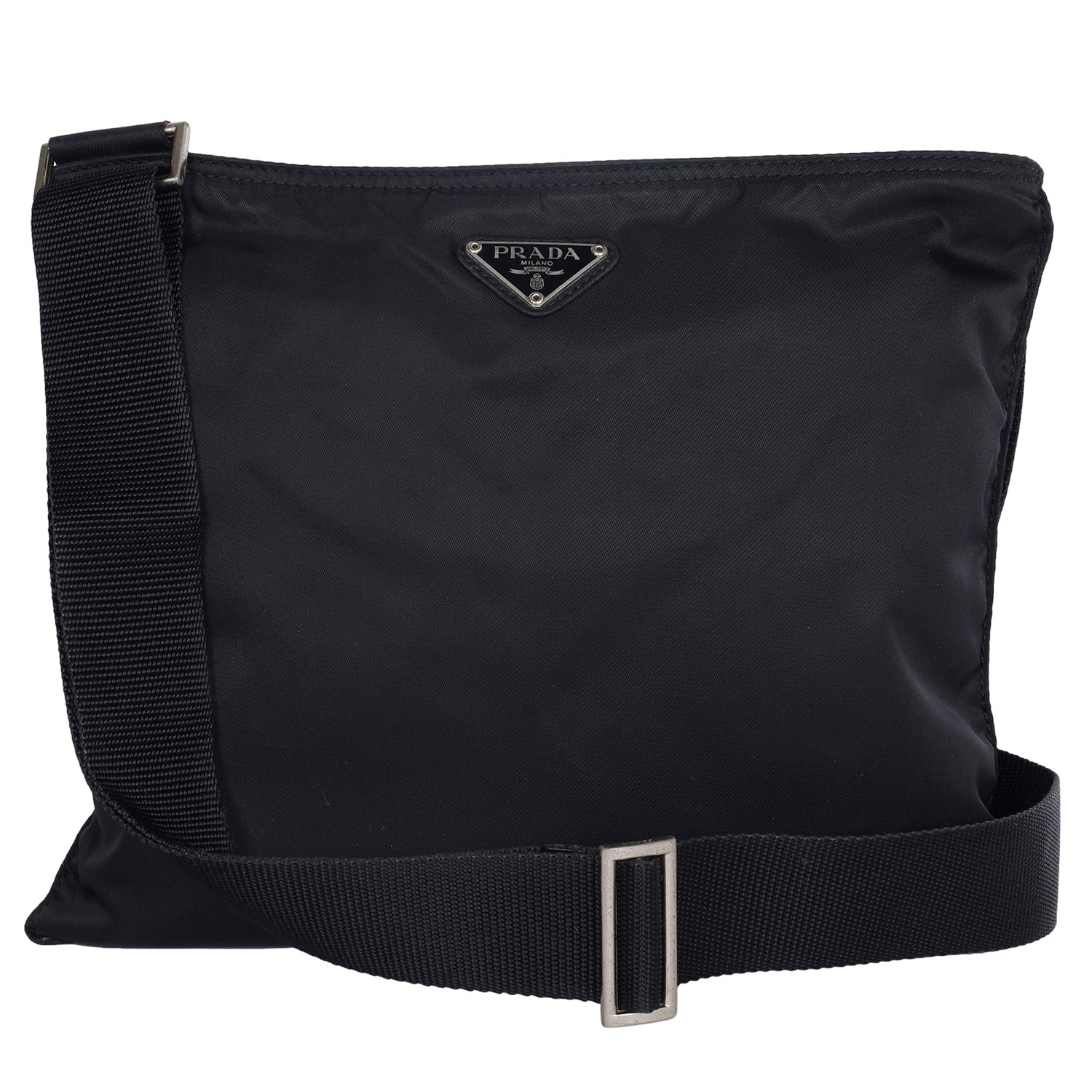 Prada Bag - Authentic Prada Black Nylon Shoulder/Crossbody Bag