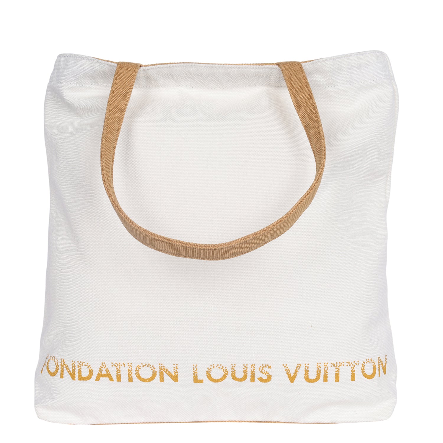Authentic Louis Vuitton Fondation Exclusive Shoulder Tote Bag