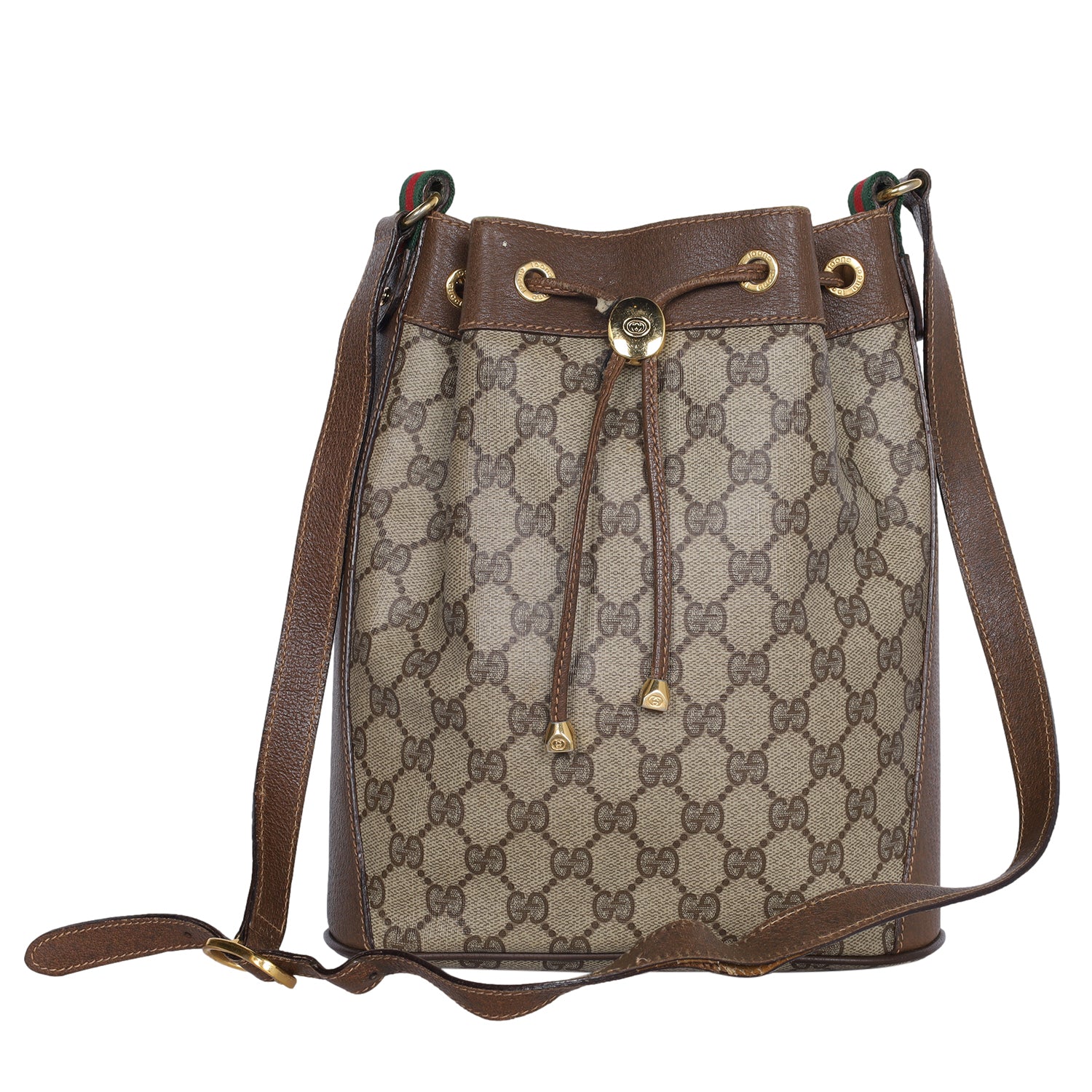 Gucci GG Supreme Monogram Canvas Shoulder Bag