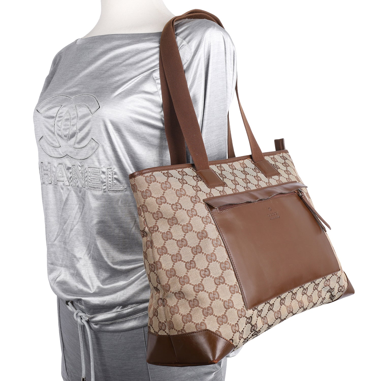 Gucci Pre-owned Abbey GG Canvas Tote Bag