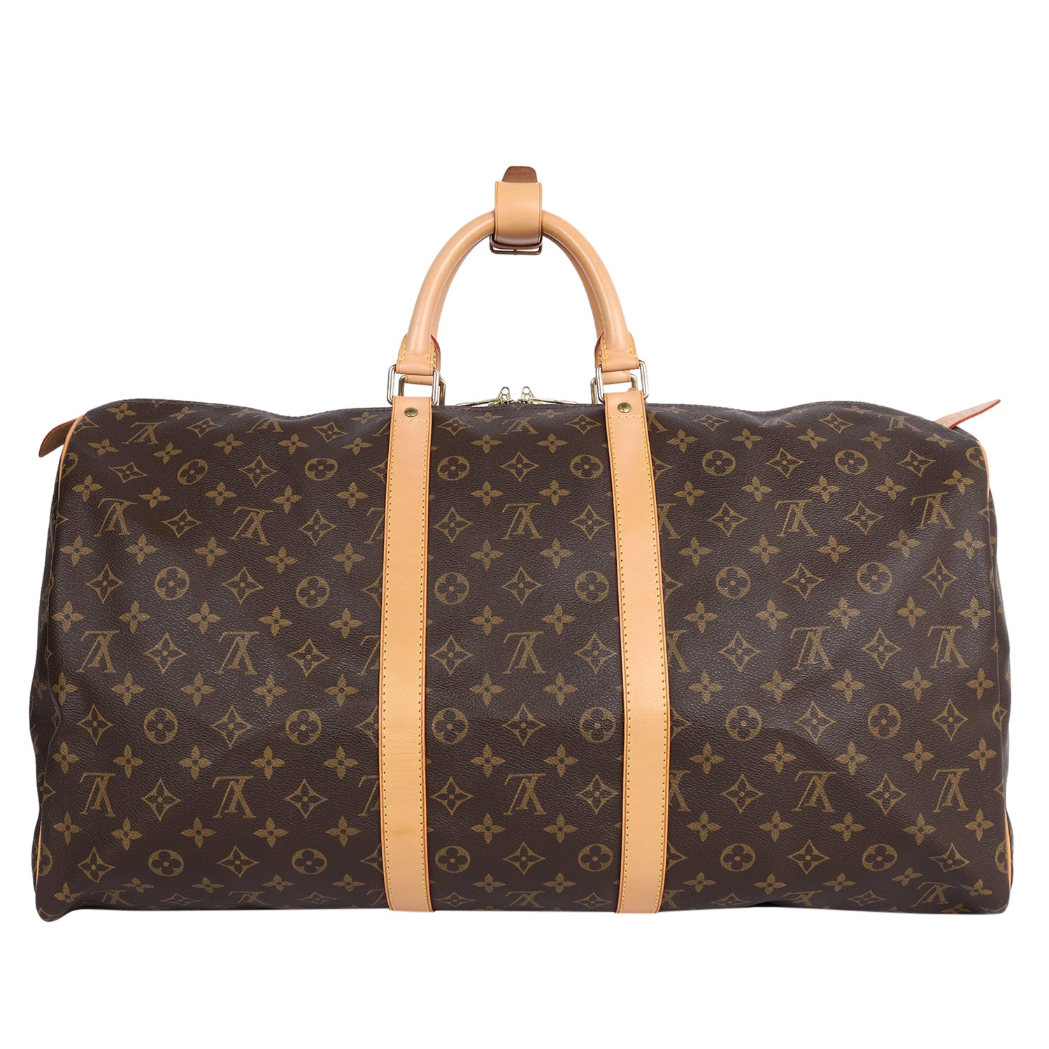 Louis Vuitton Keepall 45 Travel Bag in Gold EPI Leather