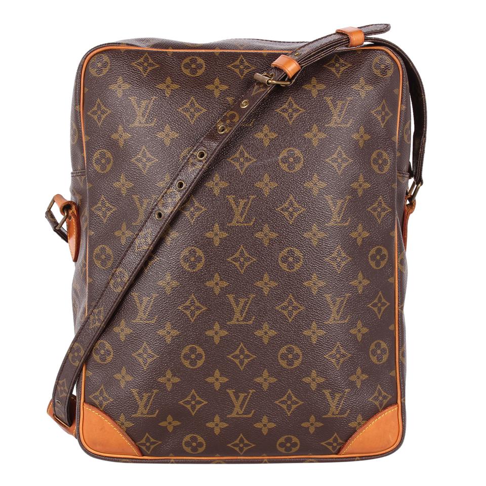 Bag - 2Way - Vuitton - Brown Canvas Louis Vuitton Danube Bag