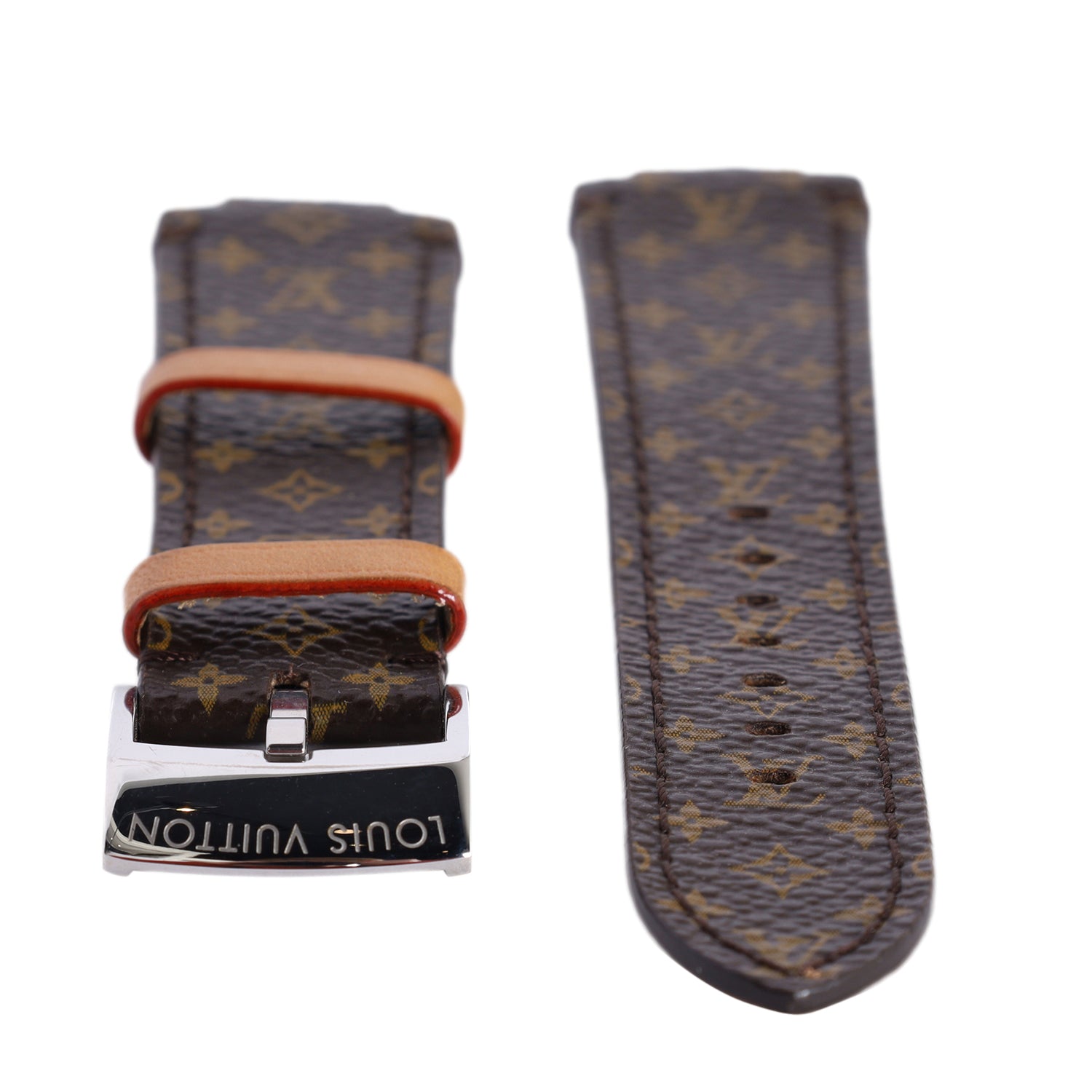 Genuine Leather Strap for LV Louis Vuitton Tambour Series Soft