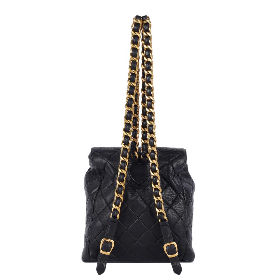Chanel Mini Drawstring Backpack - Silver Backpacks, Handbags