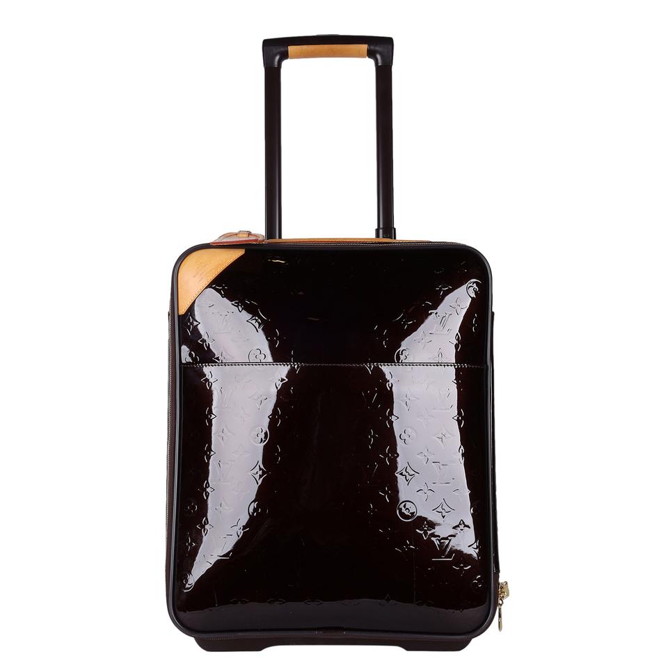 Pre-owned Louis Vuitton Black Epi Leather Pegase 50 Luggage
