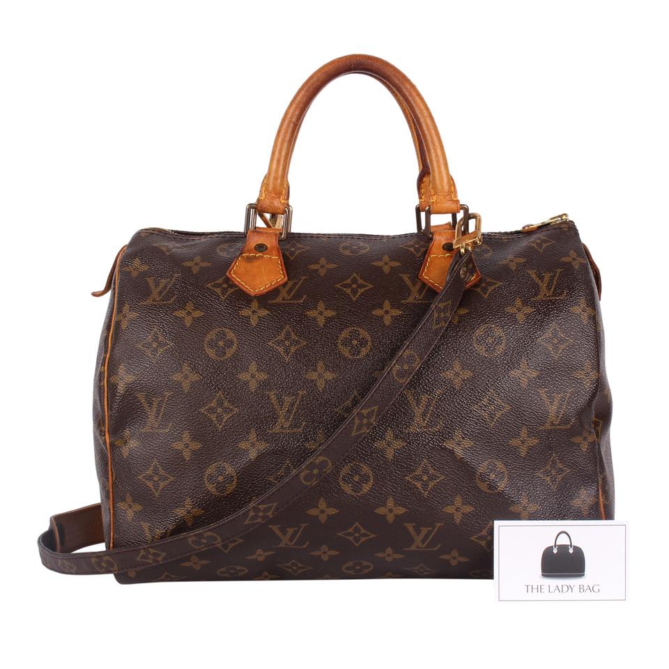 Louis Vuitton Vintage Epi Speedy 30 - Brown Handle Bags, Handbags