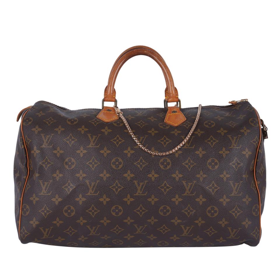 Authentic Louis Vuitton Monogram Speedy 40 Handbag