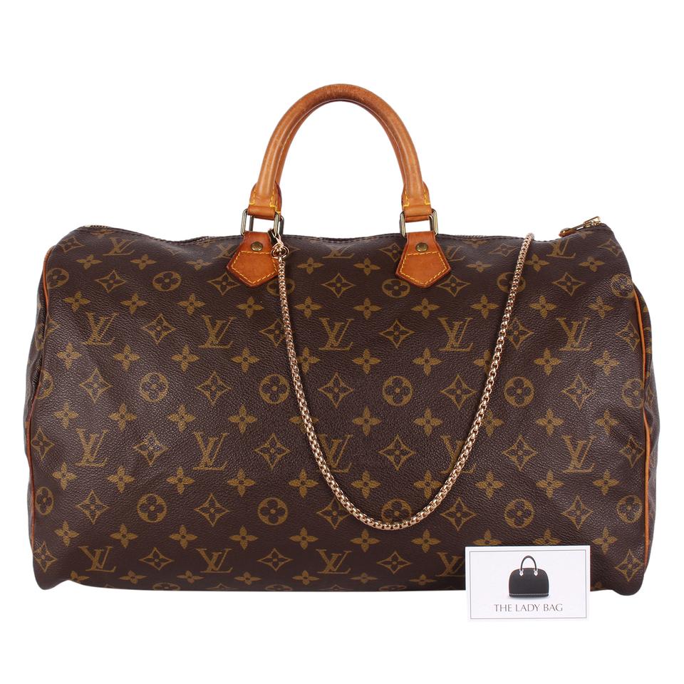 Louis Vuitton Brown Antigua Cabas PM - My Luxury Bargain