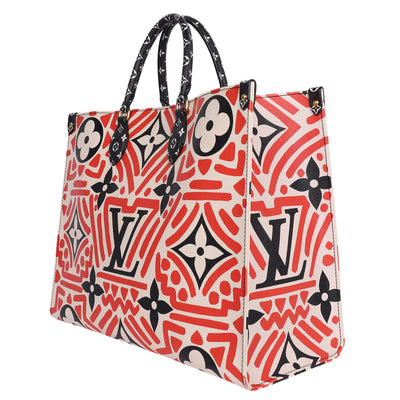 Louis Vuitton OnTheGo Tote Limited Edition Crafty Monogram Giant GM Print  221769240