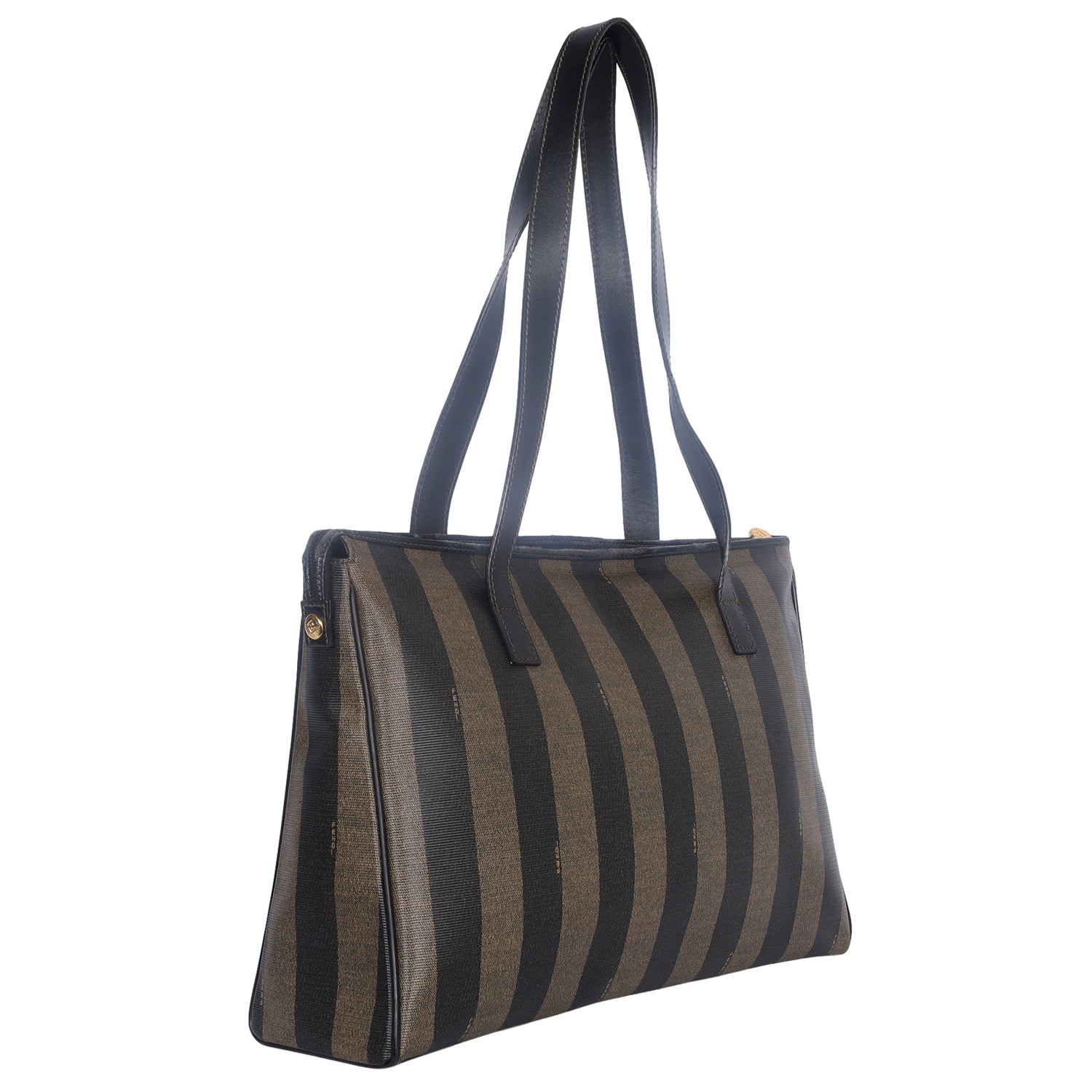 Fendi Pre-owned Pequin Stripe 2way Tote Bag