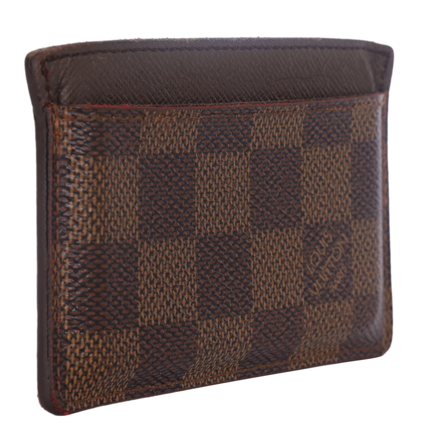 Louis Vuitton Card Holder Brown Damier Ebene