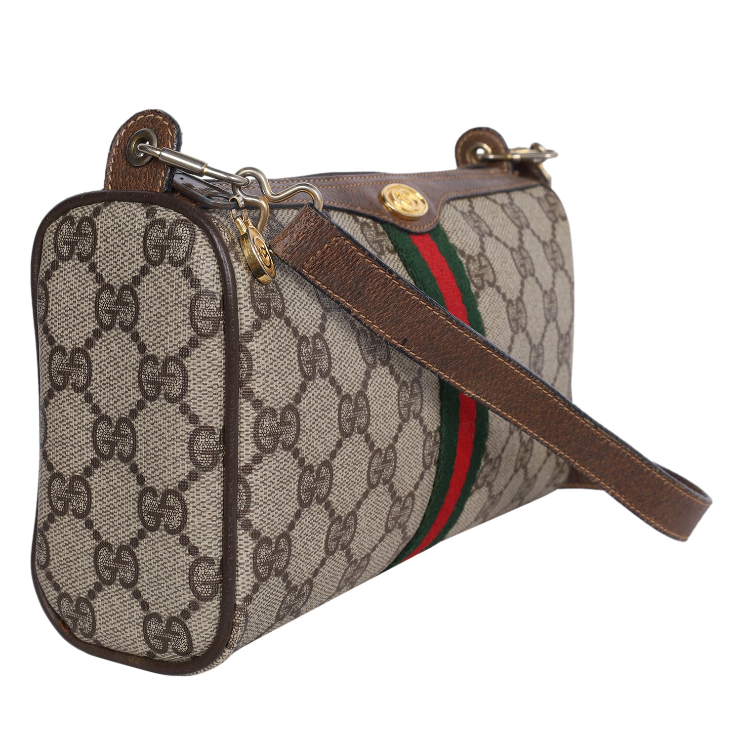 Gucci Supreme Monogram Gg Ophidia Medium Camera 232355 Cross Body Bag For  Sale at 1stDibs