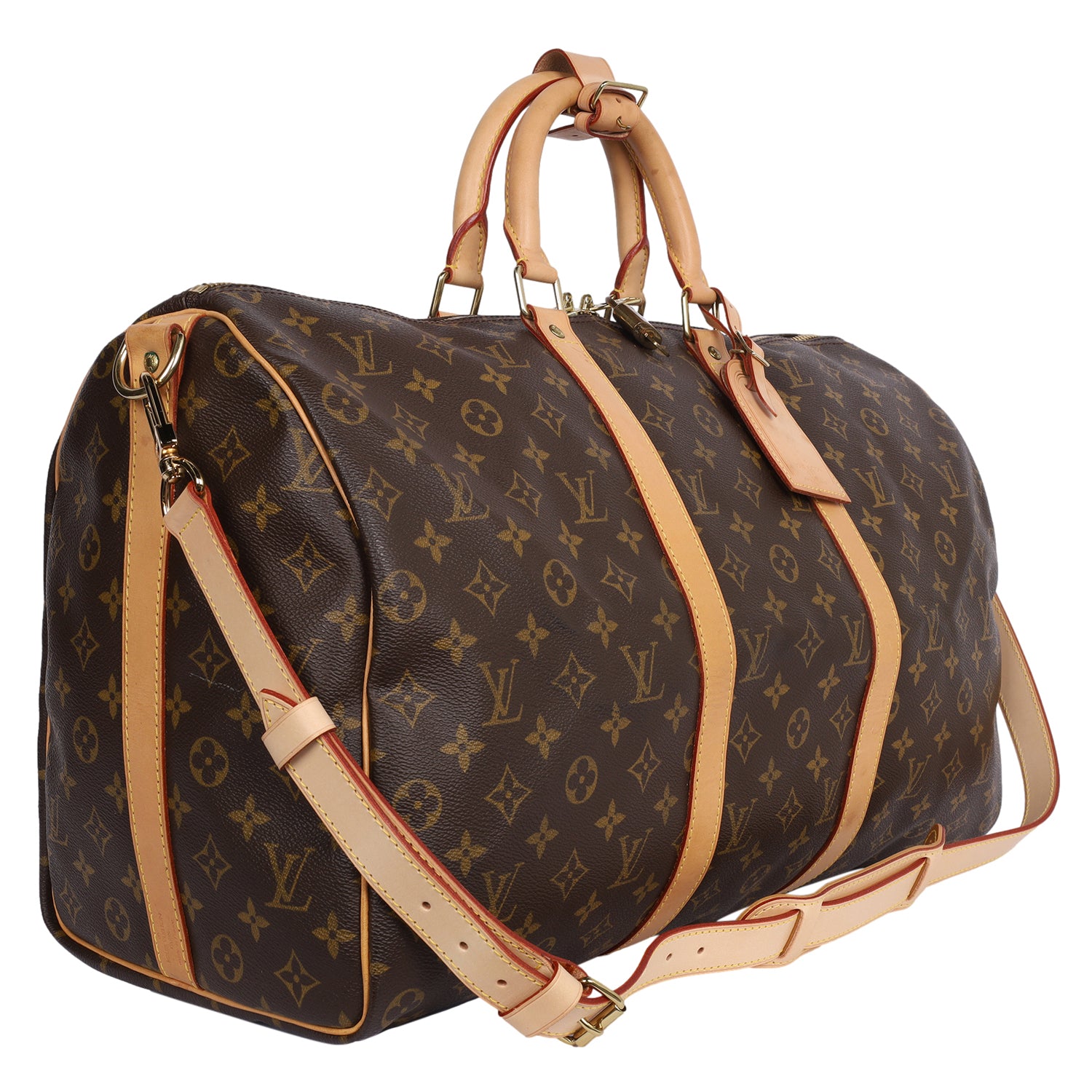 Pre-Owned Louis Vuitton Keepall Bandouliere 50 Women's and Men's