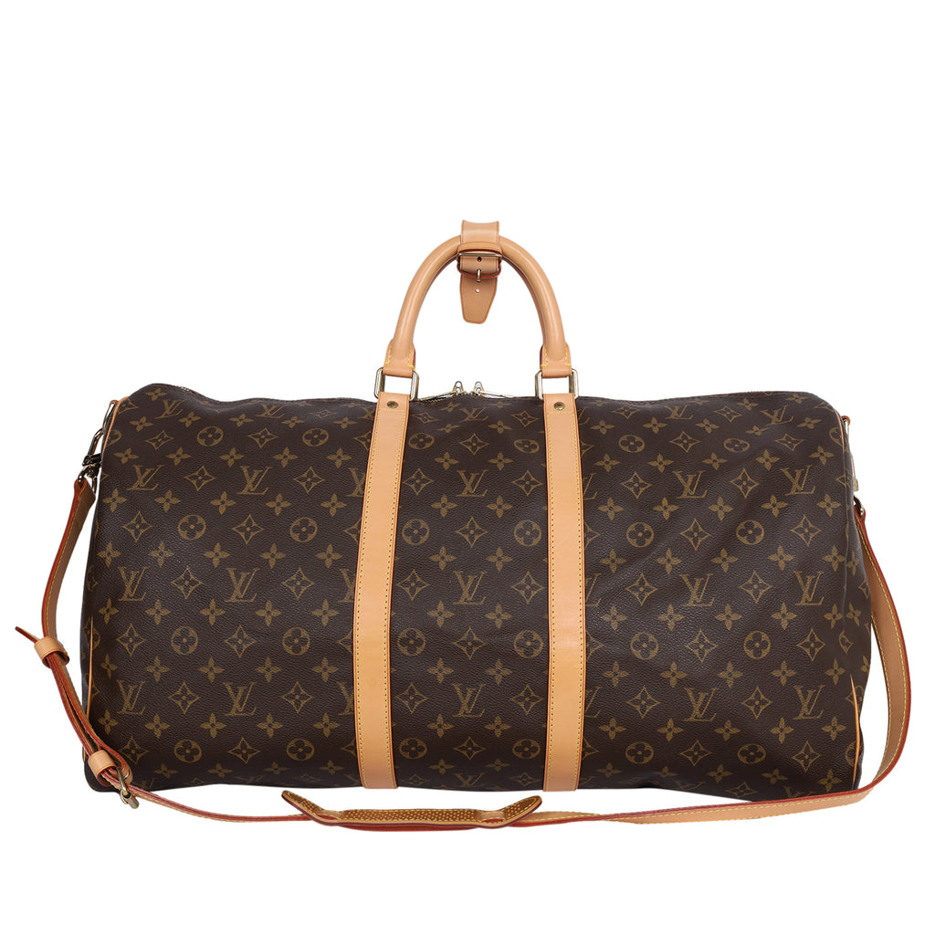 Louis Vuitton 'keepall 55' Travel Bag in Brown