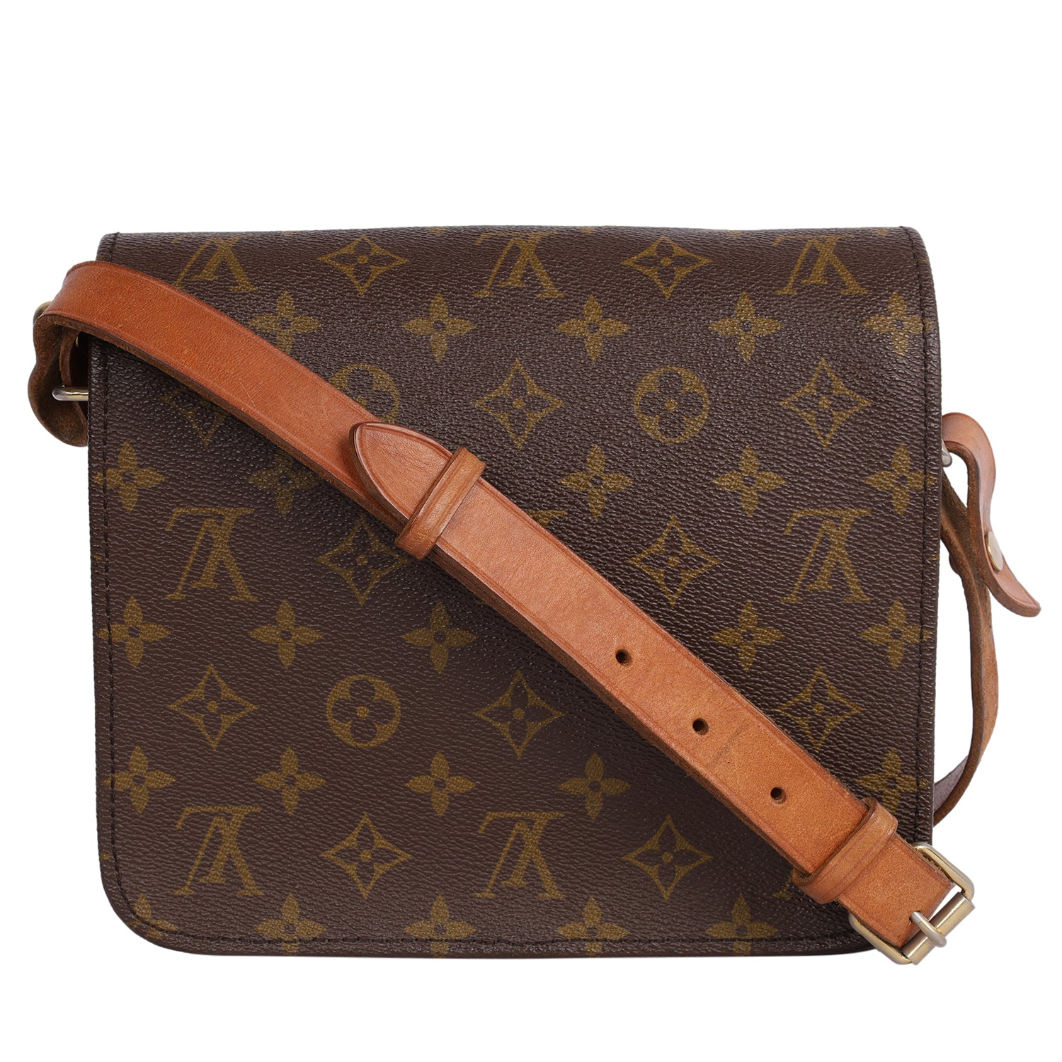 Cartouchiere MM Monogram Canvas Leather (Authentic Pre-Owned)