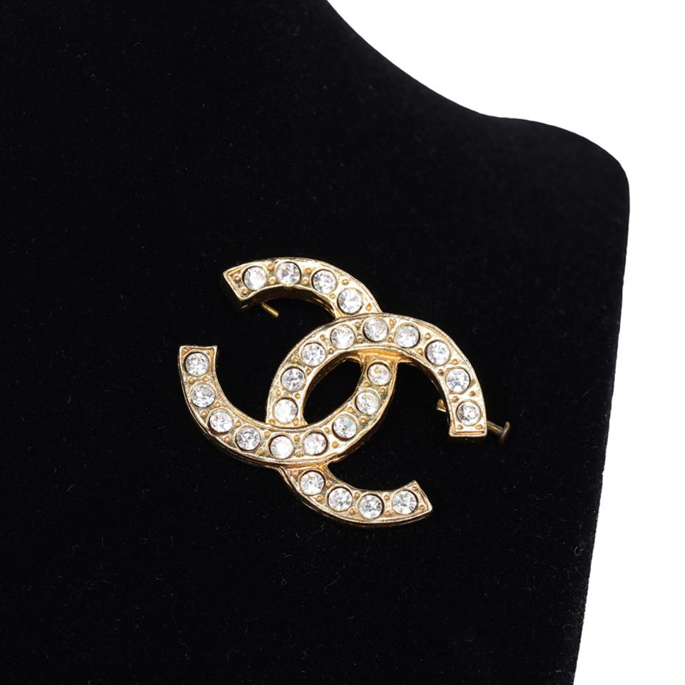 Pre-owned Pin & Brooche In Gold