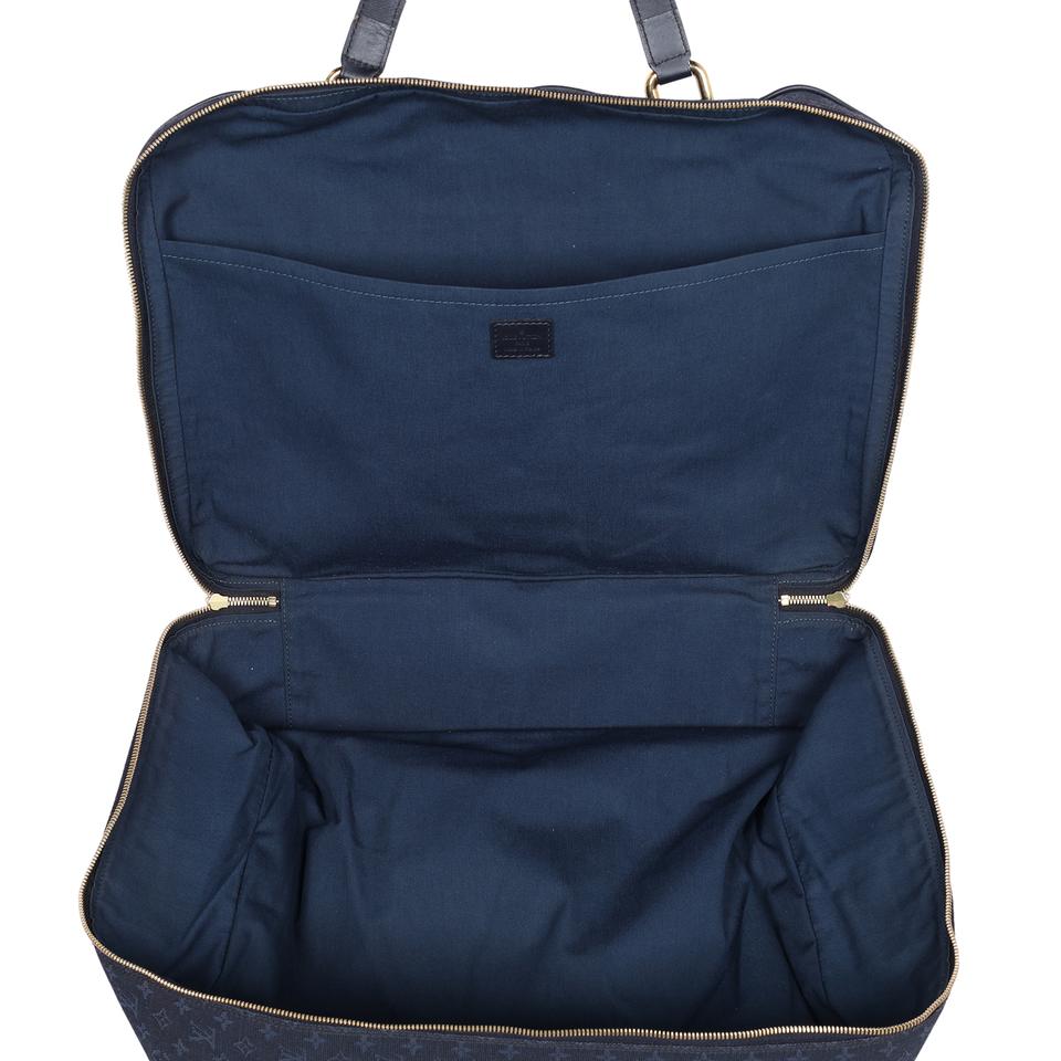 Louis Vuitton Duffle Bag Navy Skipper Blue in Smooth Calfskin with