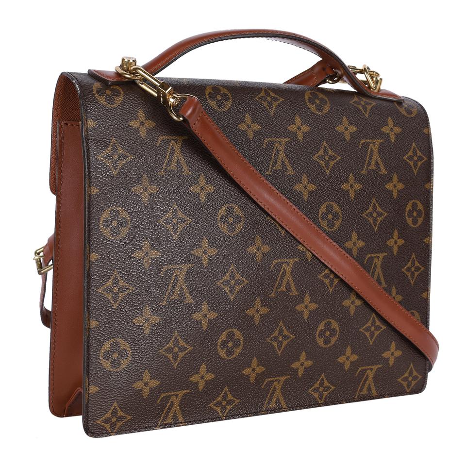 Louis Vuitton Monogram Monceau 26 w/ Strap - Brown Crossbody Bags