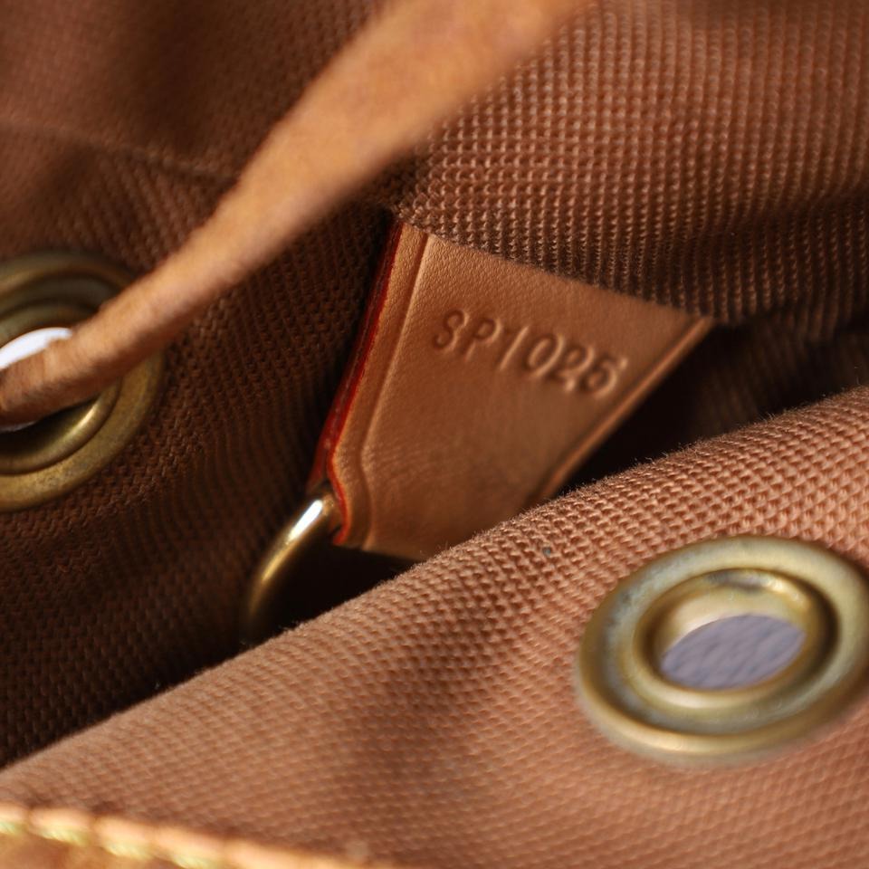 Authentic Louis Vuitton Monogram Montsouris GM Backpack #17069