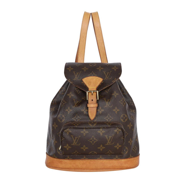 Louis Vuitton, Bags, Louis Vuitton Montsouris Monogram Canvas Mm Backpack  Bucket Vintage