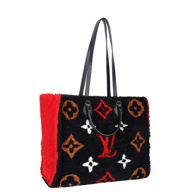 Louis Vuitton Red Monogram Canvas and Leather Limited Edition