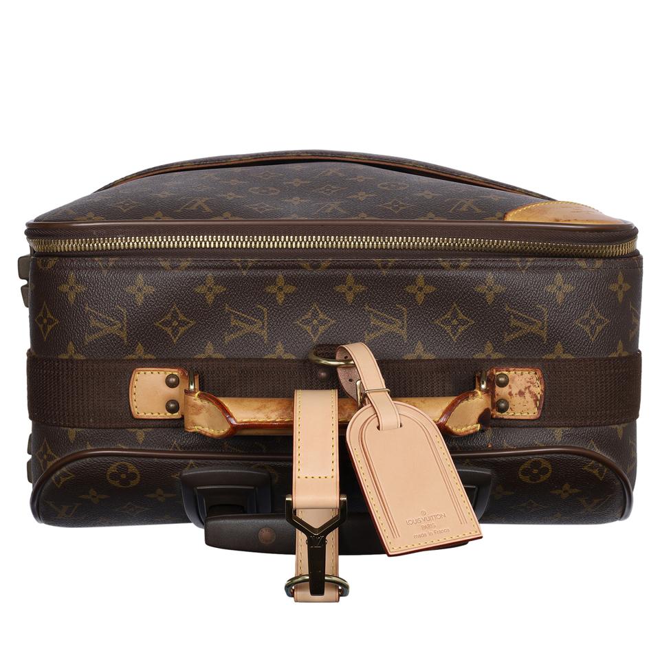 Authentic LOUIS VUITTON Pegase 55 Monogram Canvas Travel Rolling Suitcase  #51524
