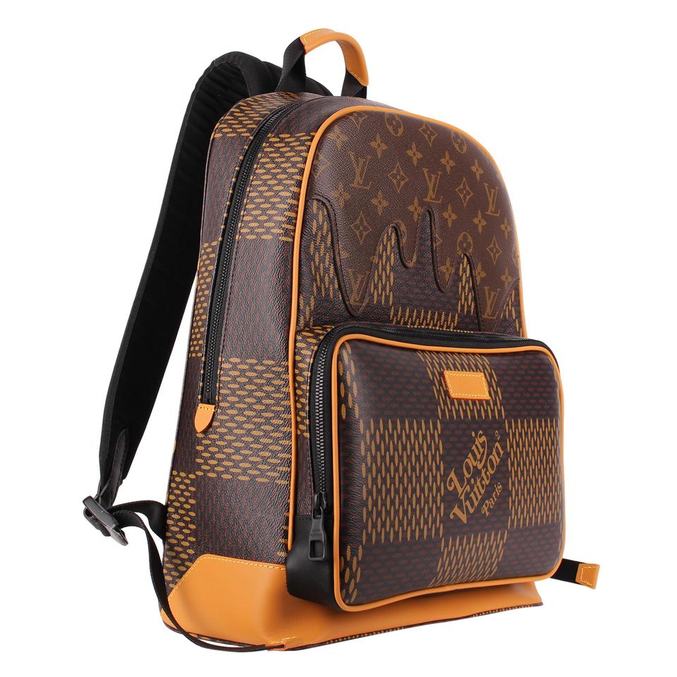 Louis Vuitton x Nigo Campus Backpack Damier Ebene Giant Brown
