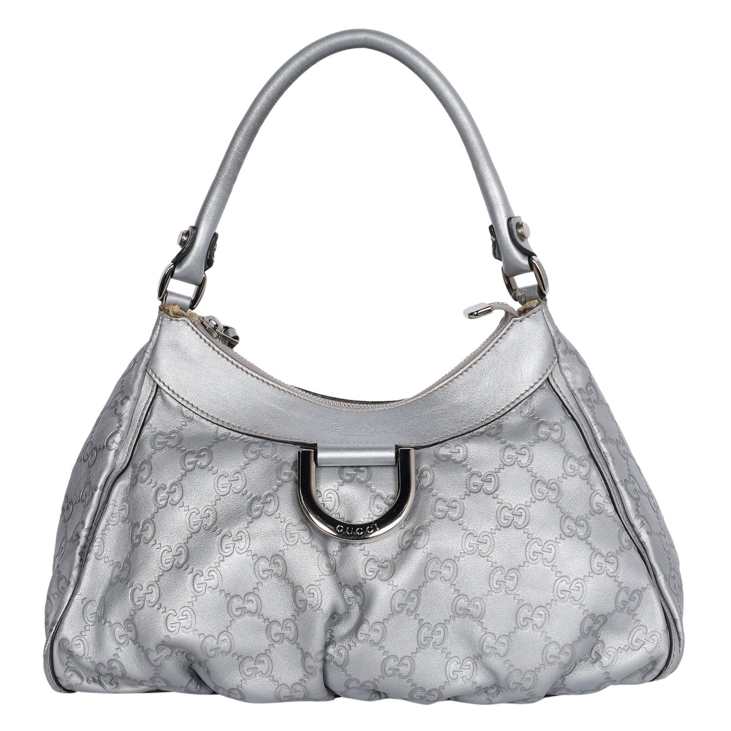 Gucci GG Canvas Abbey D-Ring Hobo Bag (SHG-30330) – LuxeDH