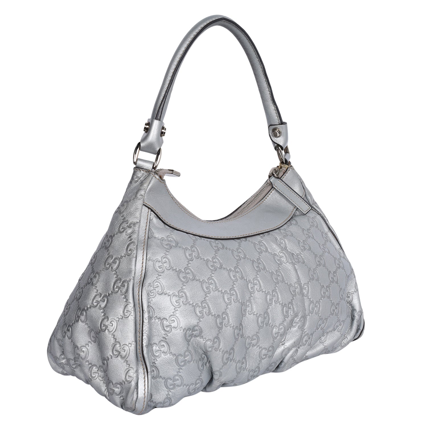 Gucci Medium Abbey D Ring Monogram Hobo Shoulder Bag – The Global