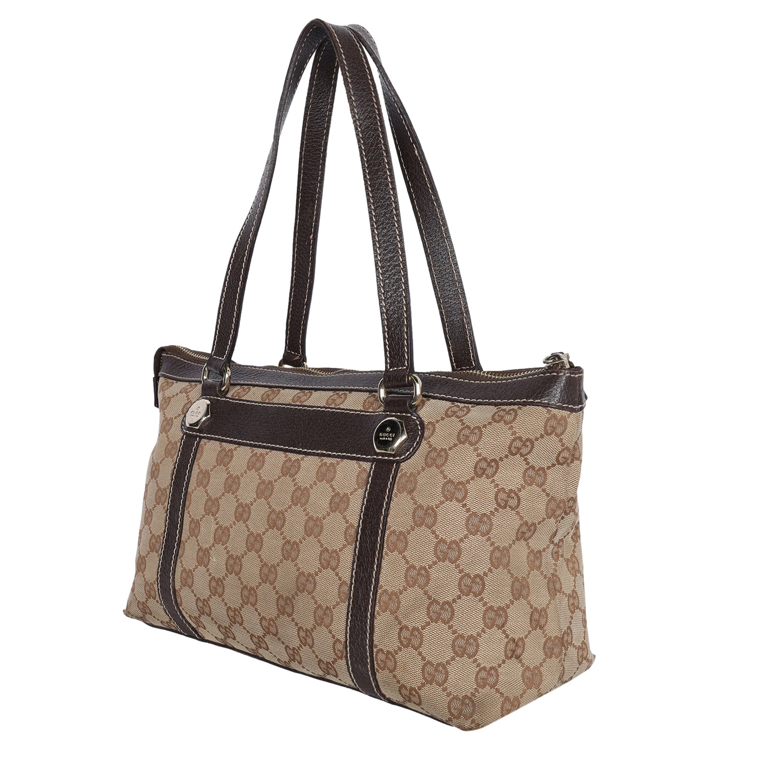 GUCCI GG Canvas 141470 Bag Tote Bag Ladies Free Shipping [Used]