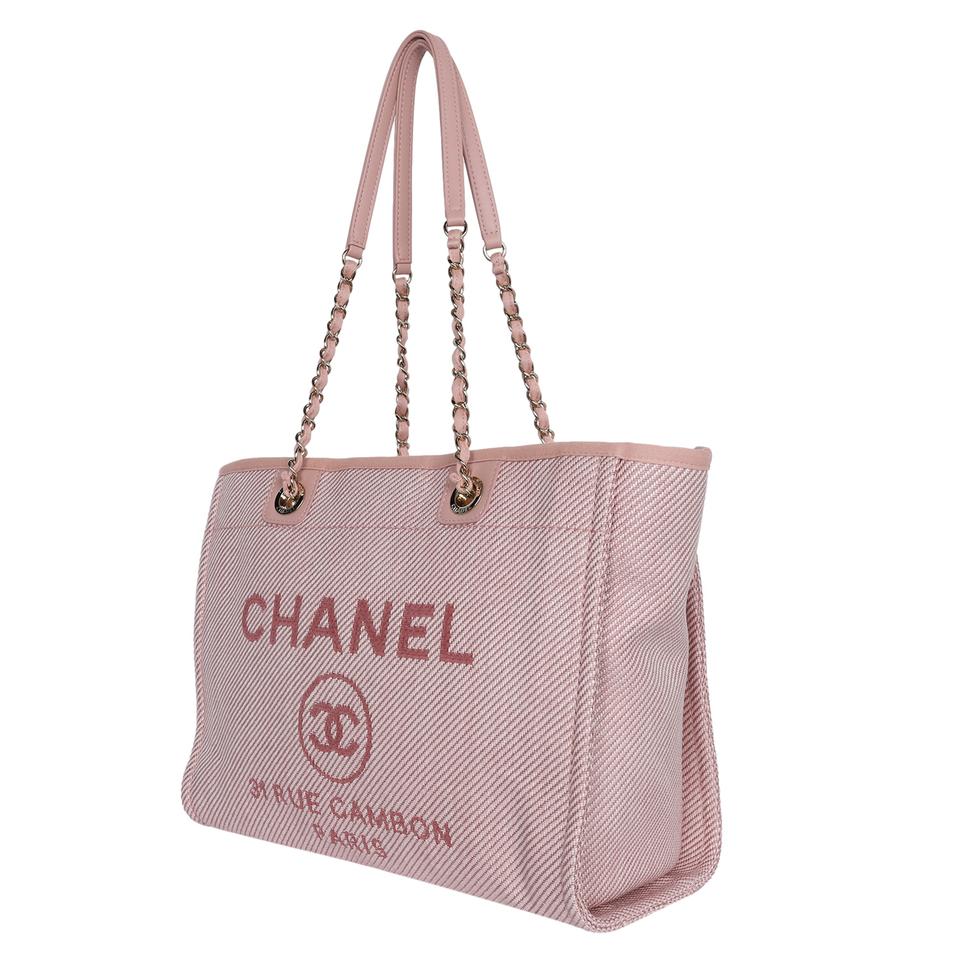 100% Authentic Designers Branded Luxury Bag Chanel Deauville Demin