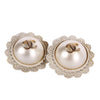 Pearl Flower Pierced Earrings