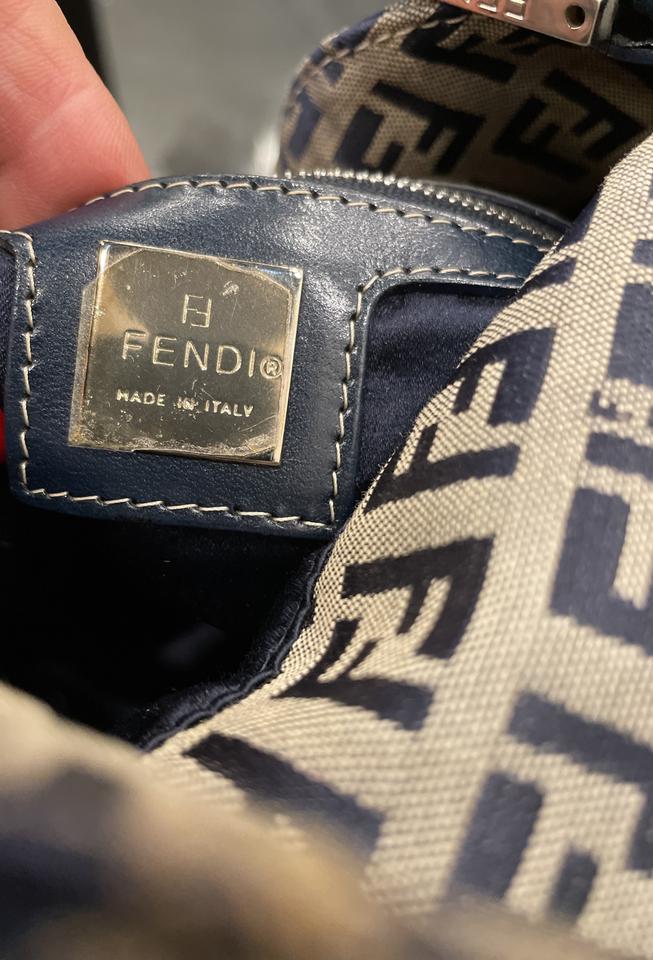 Fendi Pre-owned 1970s Zucchino Zipped Shoulder Bag