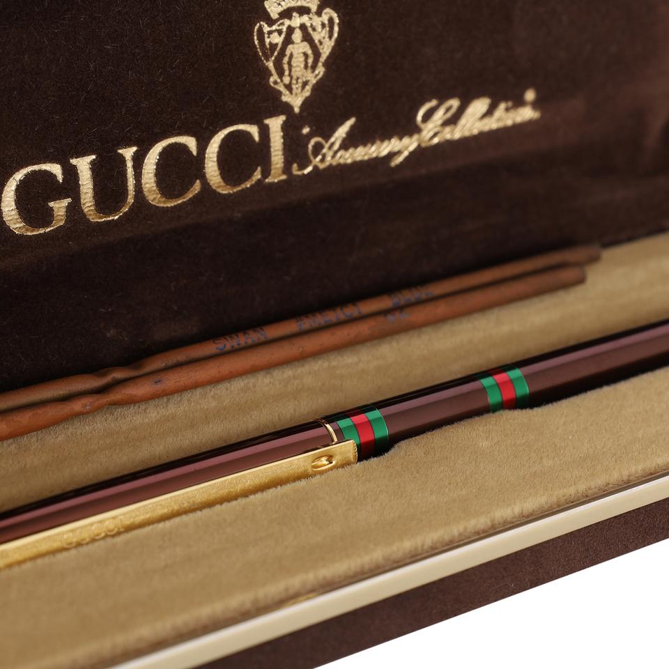 Gucci Gold Toned Ballpoint Pen in Original Box for sale at auction