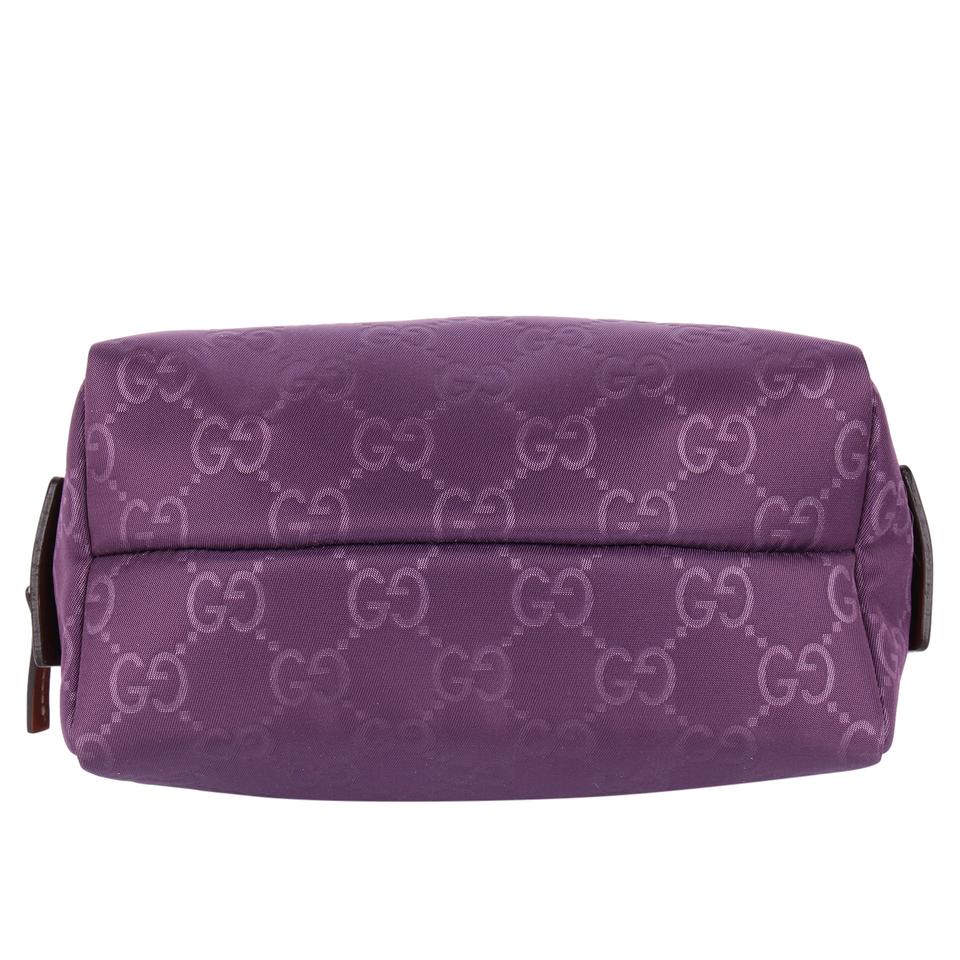 Gucci GG Blooms large cosmetic case Purple Leather ref.252826 - Joli Closet