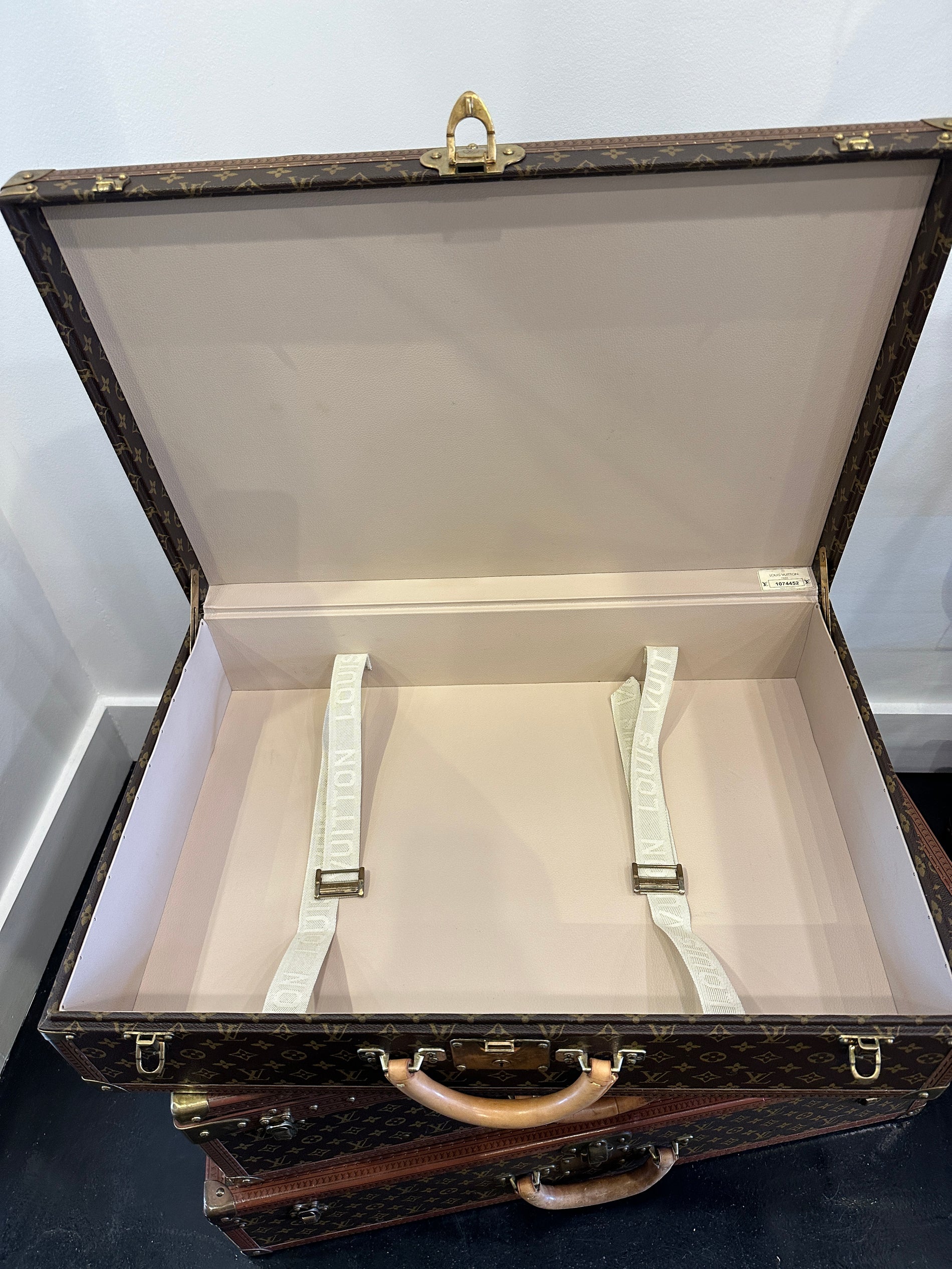 Louis Vuitton Alzer 11 Piece Trunk Set (Authentic Pre-Owned) Leather  Handbags