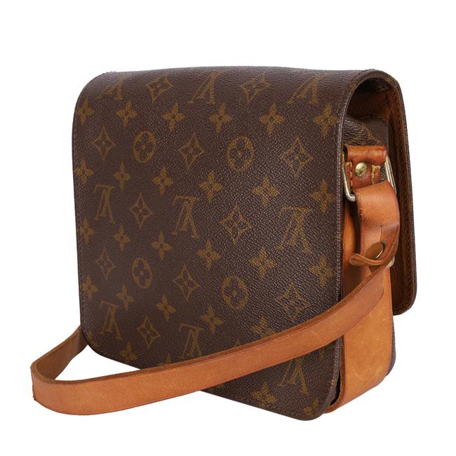 Louis Vuitton, Bags, 0 Authentic Louis Vuitton Monogram Leather Brown Crossbody  Bag