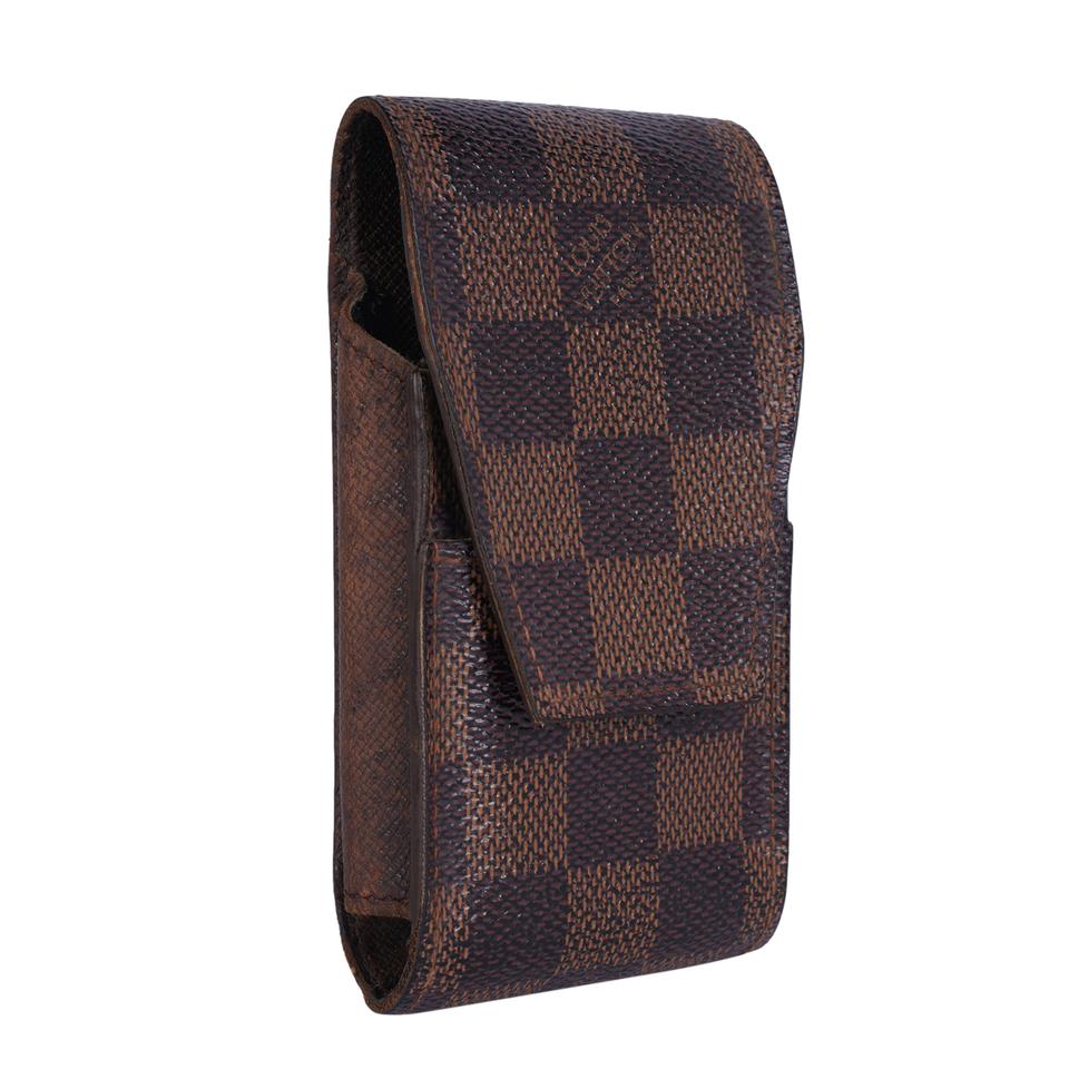  Louis Vuitton, Pre-Loved Damier Ebene Pochette Cosmetique, Brown  : Clothing, Shoes & Jewelry
