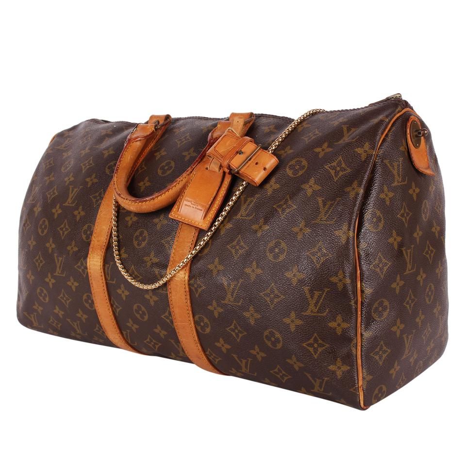 Louis Vuitton Travel Bag LARGE LV vintage 80s   Depop