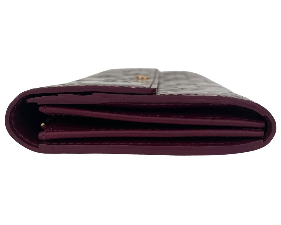 Louis Vuitton - Purple Monogram Vernis Leather Wallet