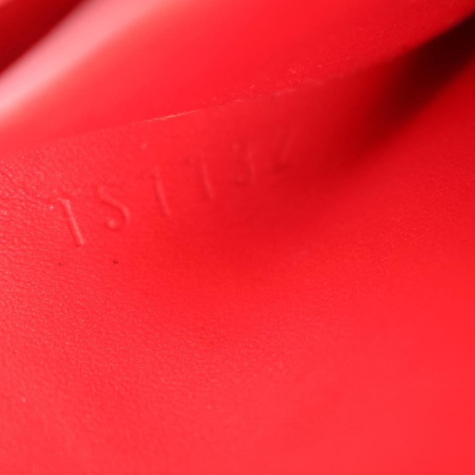 Louis Vuitton Tan Noisette Monogram Vernis Porte Tresor Sarah Long Wallet 95lvs71