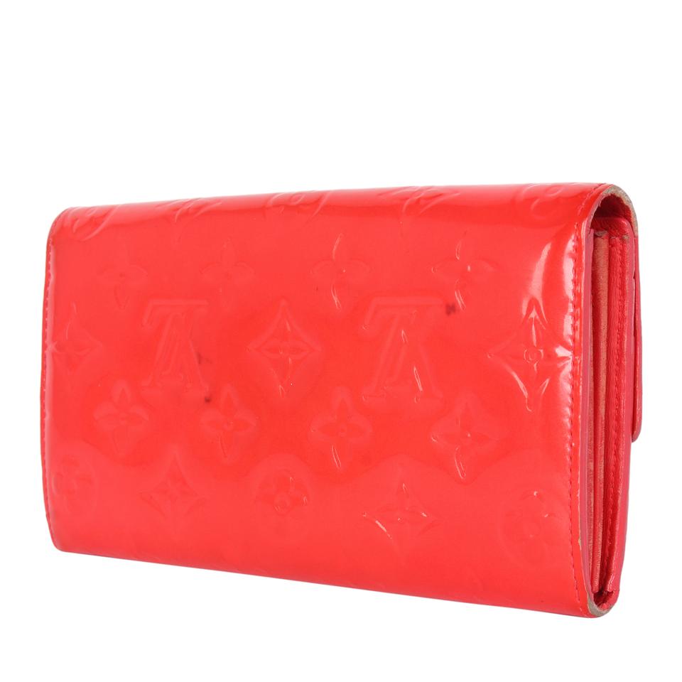 Louis Vuitton, Bags, Louis Vuitton Sarah Wallet In Orange Epi Leather
