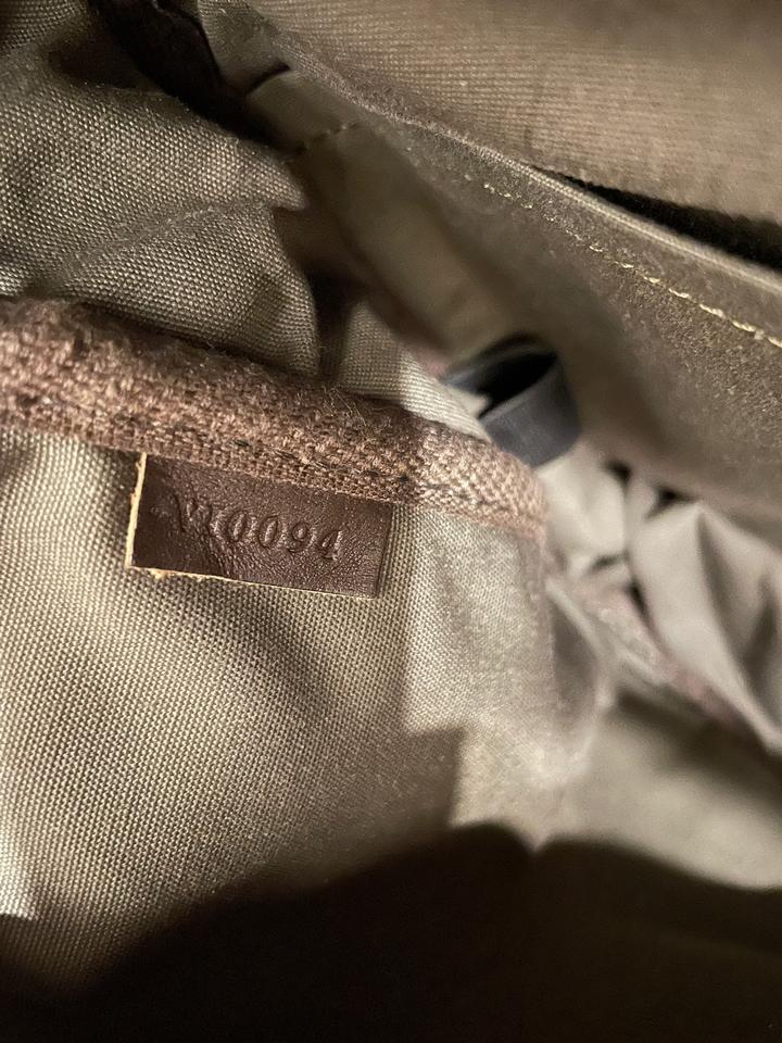 Louis Vuitton Sac Maman Messenger Diaper Bag (Authentic Pre-Owned) Cloth  Green