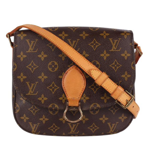 Louis Vuitton Saint Cloud (Ultra Rare) Pm 870306 Brown Canvas Cross Body  Bag For Sale at 1stDibs