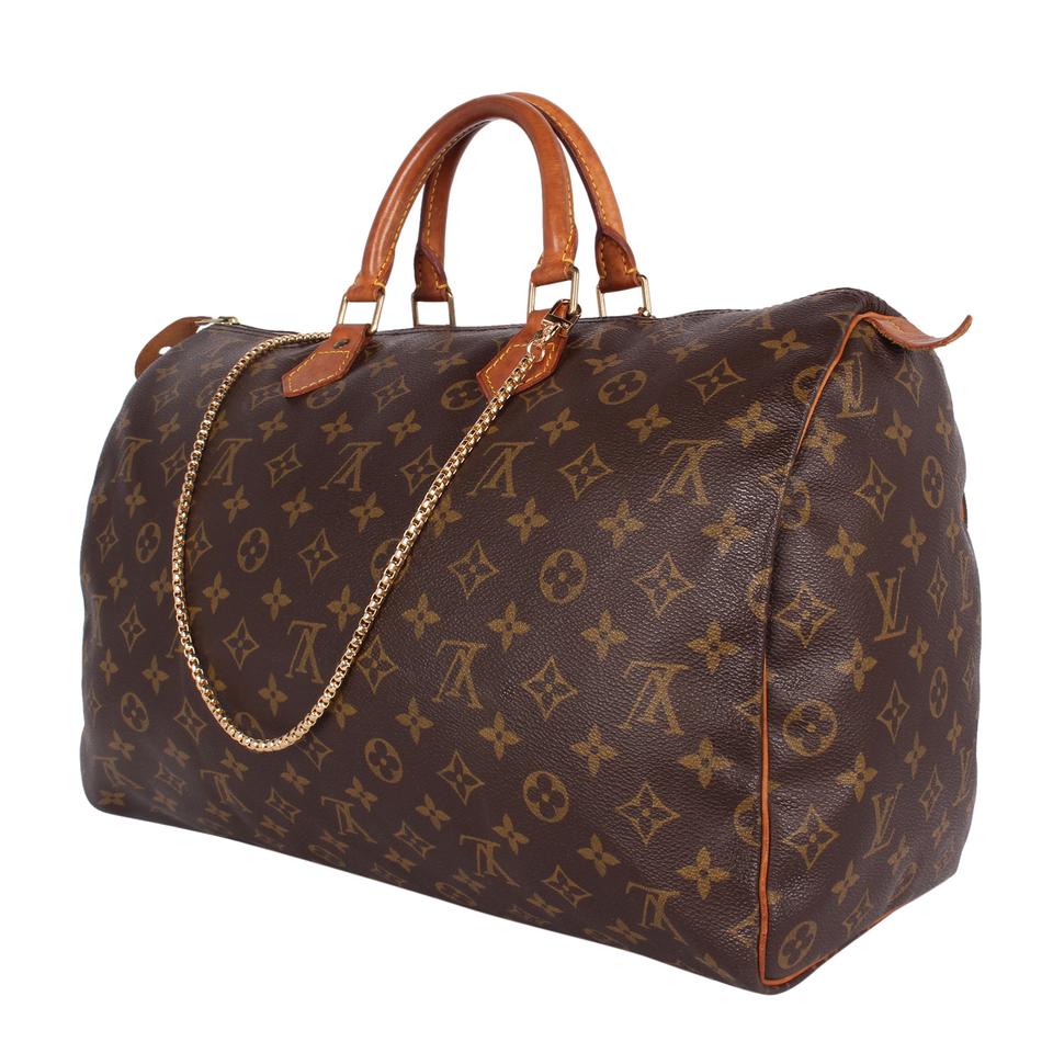Louis Vuitton Monogram Speedy 40 Hand Bag M41522 LV Auth pt4052